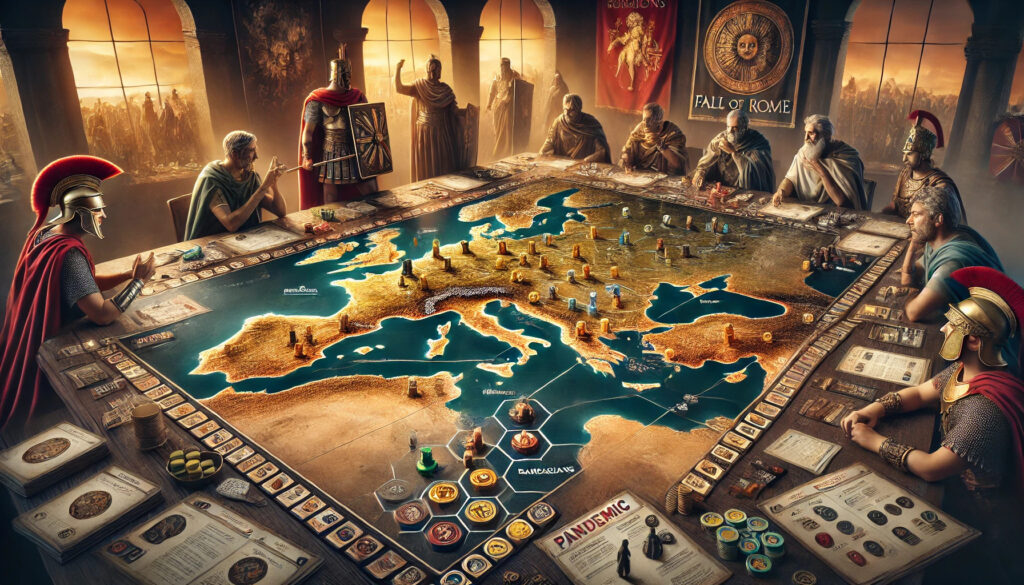 Pandemic Fall of Rome (Board Games Explained)