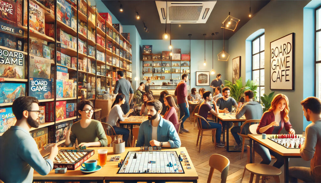 The Growing Popularity of Board Game Cafés
